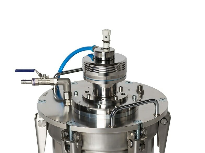 Chemical and acid resistant hygenic Atex stainless steel agitator. Waterproof and sterisibable, suitable for clean room and other demanding environments