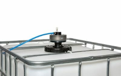IBC container agitator – a flyweight