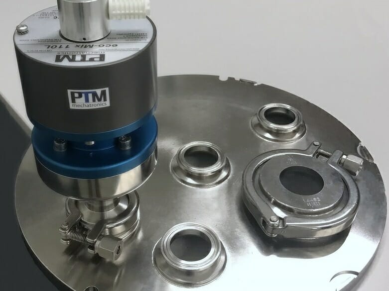 Customised INOX Cap with individual Tri Clamp Flange for more flexibility.