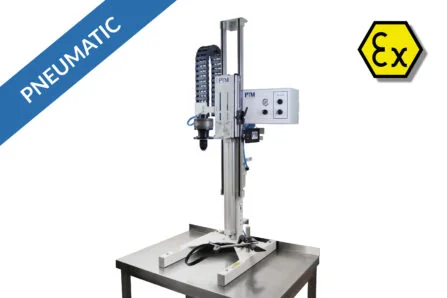Stativrührwerk Kleingebinde Labor pneumatisch ATEX