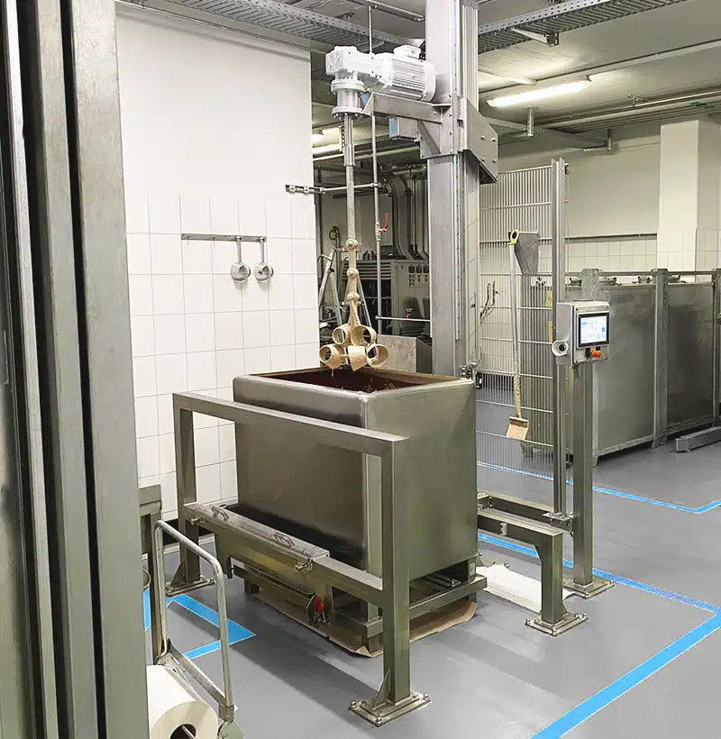 Stativrührwerk mit Elektromotor