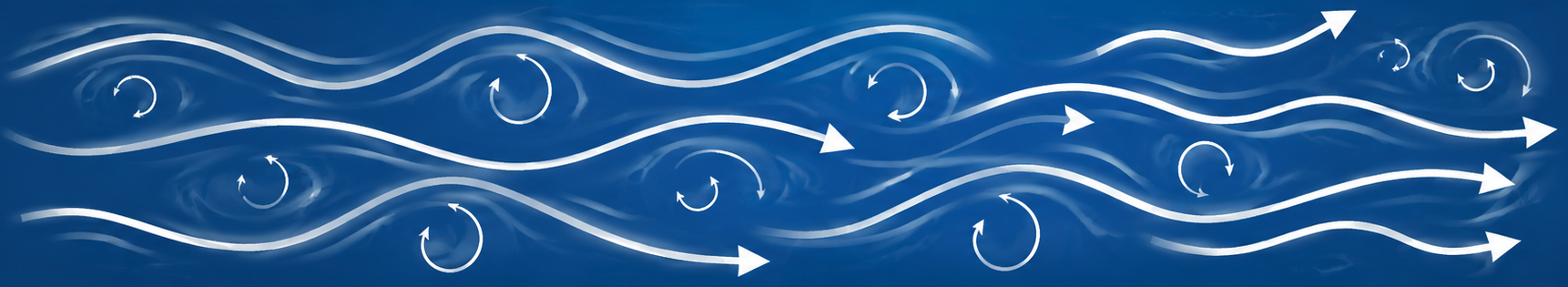 Turbulente Strömung
