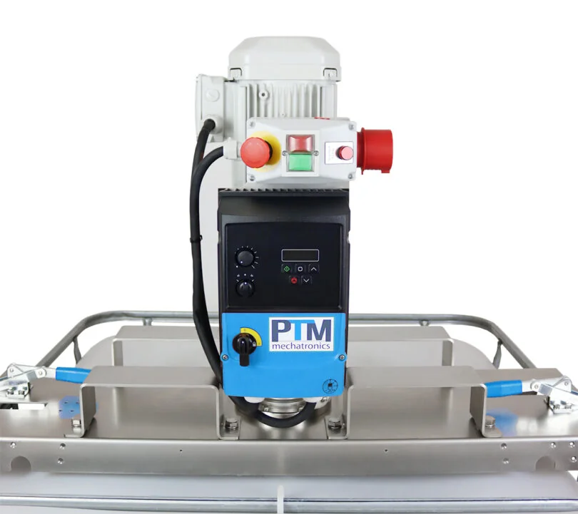 IBC Containerrührwerk mit Traverse elektrisch Frequenzumrichter und Not-Aus