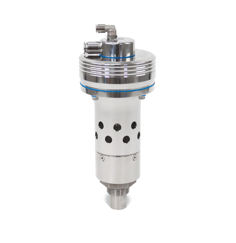 Rührwerksantrieb eco-Seal G1" INOX mit platzsparender Befestigung und Gewindenabe