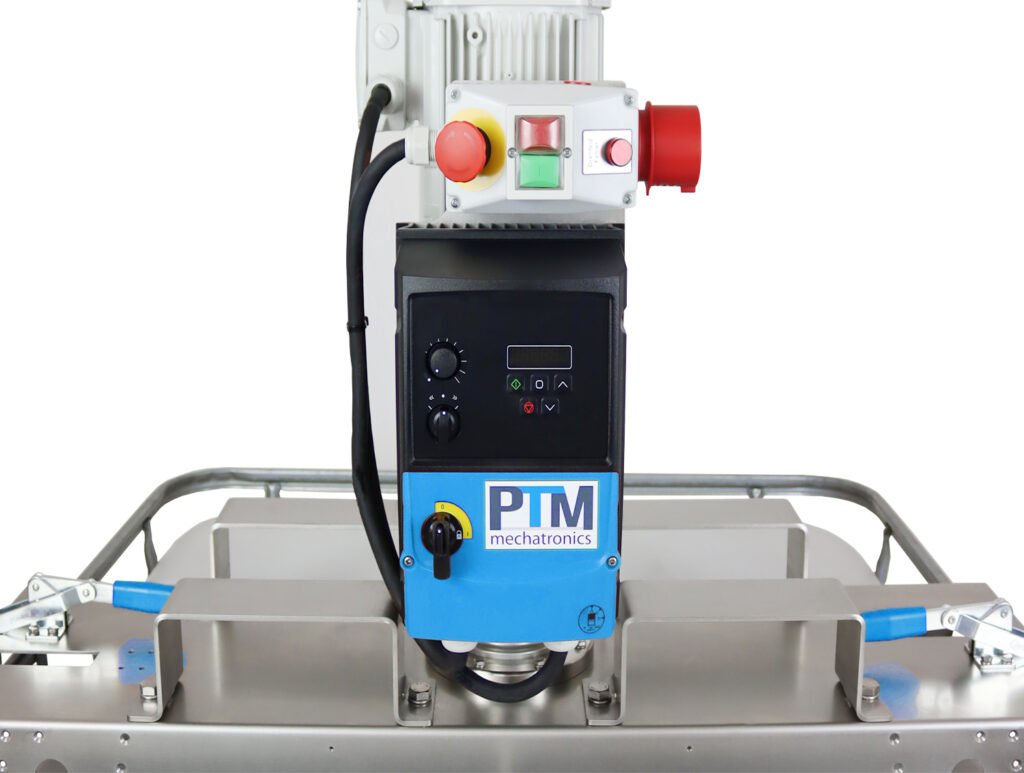 Frequenzumrichter und Not-Aus IBC Containerrührwerk mit Traverse elektrisch