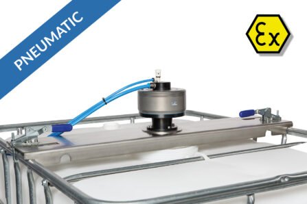 Traverse Rührwerk IBC ATEX pneumatisch