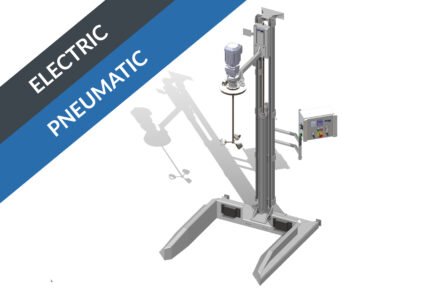 Stativrührwerk für IBC elektro-pneumatisch