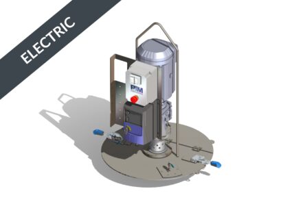Elektrisches Rührwerk mit Deckel für 200 Liter Fass