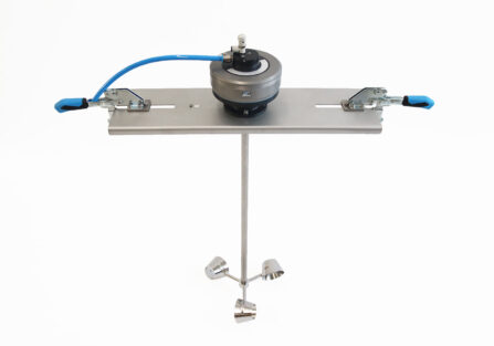 Rührwerk mit Traverse für 30 Liter Fass - Antrieb ATEX Zone 1