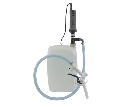 Laborpumpe mit Zapfpistole