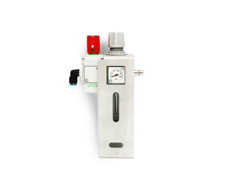 Luftversorgungsmodul mit Absperrventil, Filterregler und Manometer für PTM Rührwerksantriebe